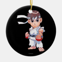 Super Puzzle Fighter II Turbo Ryu Ornaments