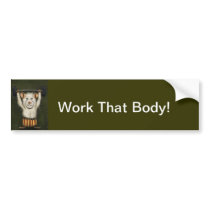 Super Rat Bumper Sticker