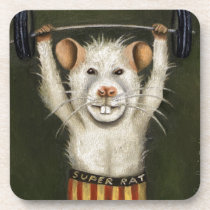Super Rat cork coasters