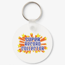 Super Record Collector keychains by busybrain Super Record Collector keychains