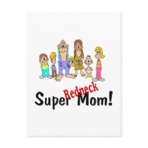 Super Redneck Mom postcards
