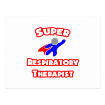 Super Respiratory Therapist Postcards
