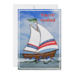 Super Sailboat on the High Seas Invite