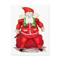 SUPER SANTA by Charis Dondeli postcards