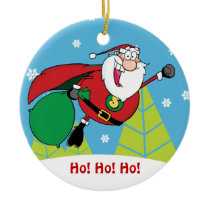 Super Santa Claus Ornament