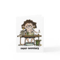 super secretary cards