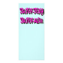 Super Sexy Super Mom Design Custom Rack Card