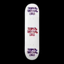 Super Sk8ter Dad I Skateboard