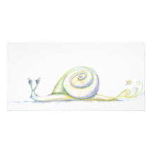 Super Snail Picture Card