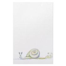 Super Snail stationery by Beautiful_Things Super Snail stationery