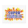 Super Snowmobiler Postcard
