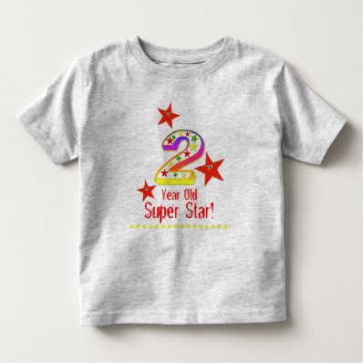 Super Star 2nd Birthday Shirt for Boys