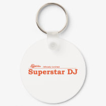 Super Star DJ Certified keychains