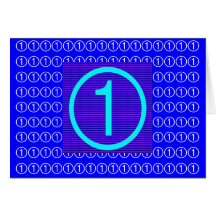 Super Star NumberOne Greeting Card