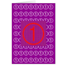 Super Star NumberOne Greeting Card