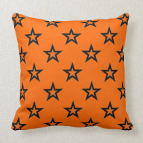 Super Star Orange Decorative Pillow
