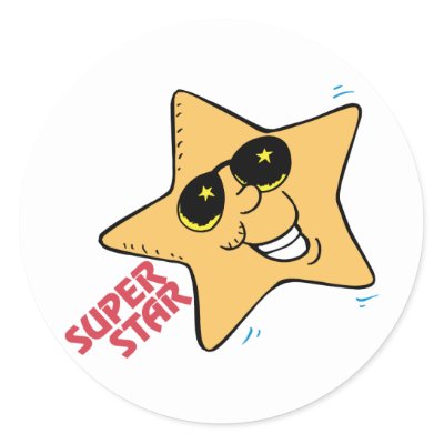 superstar sticker