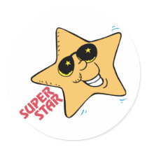 Super Star stickers