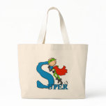 Super Stick Figure Hero Tote Bags
