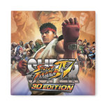 Super Street Fighter IV 3D Edition Box Art magnets