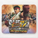 Super Street Fighter IV 3D Edition Box Art Mouse Pads