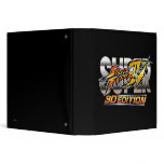 Super Street Fighter IV 3D Edition Logo Vinyl Binders