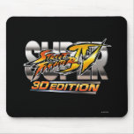 Super Street Fighter IV 3D Edition Logo Mouse Pad