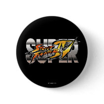 Super Street Fighter IV Logo Pins