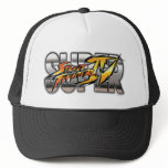 Super Street Fighter IV Logo hats