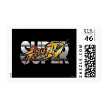 Super Street Fighter IV Logo Stamp