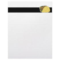 super stuffed taco customized letterhead