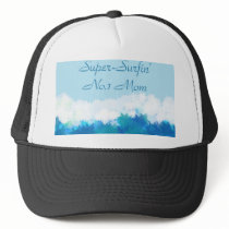 SUPER SURFIN NO 1 MOM hats
