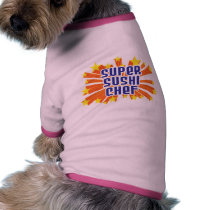 Super Sushi Chef pet clothing by busybrain Super Sushi Chef pet clothing