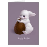 Super sweet Easter bunny Greeting Cards