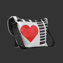 Super Sweet Heart Messenger messenger bags