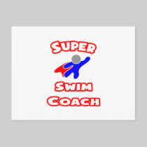 Super Swim Coach Post Cards
