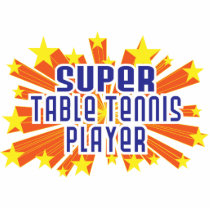 Super Table Tennis Player photo sculptures