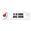 Super Tampon bumper stickers