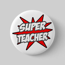 Super Teacher Pin