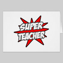 Super Teacher Greeting Card