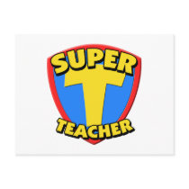 Super Teacher postcards