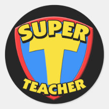 Super Teacher Sticker