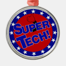 SUPER TECH ORNAMENT TROPHY - MEDICAL LABORATORY
