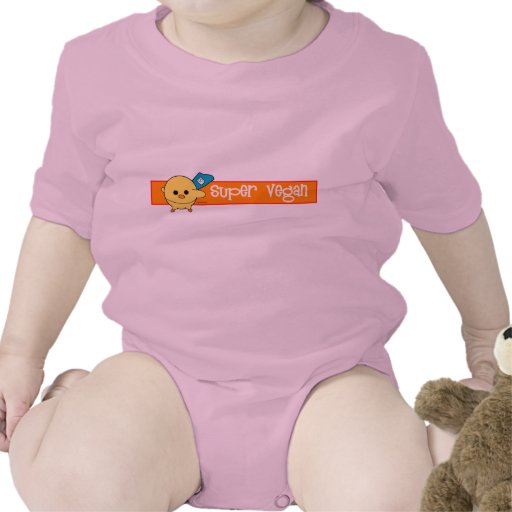 Super Vegan Soy Wonder Baby Baby Bodysuits