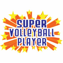 Super Volleyball Player Photo Sculpture