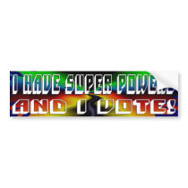 super vote 2 bumper stickers by lethlchoclate super vote 2 bumper stickers