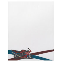 Superbike Personalized Letterhead