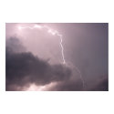 Supercell Thunderstorm Lightning Photography print