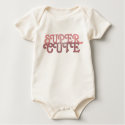 supercute organic babygrow t-shirts by archtees supercute organic babygrow t-shirts