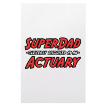 SuperDad...Actuary stationery by Actuary_Shirts SuperDad...Actuary stationery